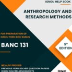 IGNOU BANC-131 Study Material & Book (BAG Anthropology)