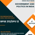 IGNOU BPSE-212 / EPS-12 Study Material & Book (BAPSH)