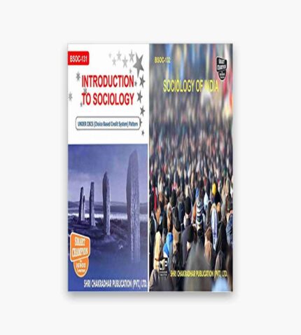 IGNOU BSOC Study Material, Guide Book, Help Book – Combo of BSOC 131 BSOC 132 – BAG Sociology with Previous Years Solved Papers