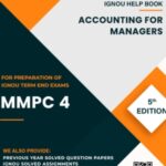 IGNOU MMPC-4 Study Material & Book (MBA New Syllabus)