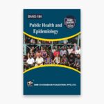 IGNOU BANS-184 Study Material, Guide Book, Help Book – Public Health and Epidemiology – BAG Anthropology with Previous Years Solved Papers
