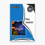 IGNOU BECS-184 Study Material, Guide Book, Help Book – Data Analysis – BAG Economics with Previous Years Solved Papers