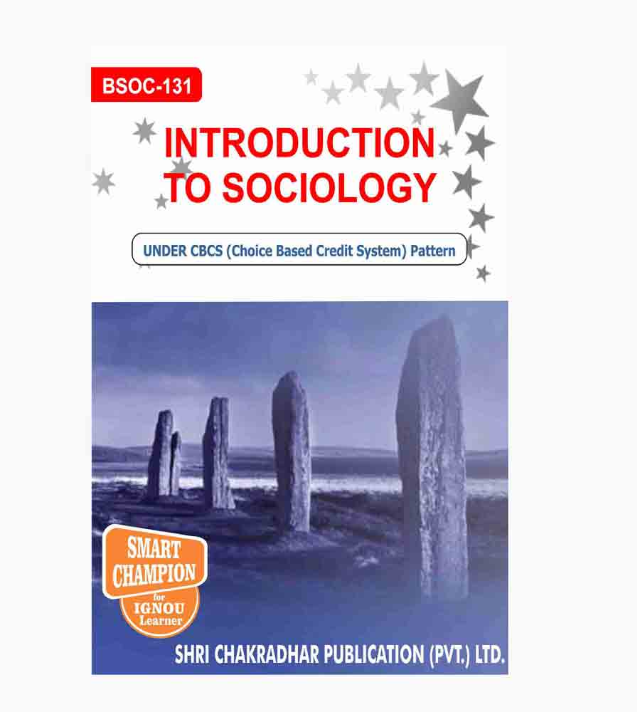 ignou-BSOC-131-study-material IGNOU BSOC-131 Study Material, Guide Book, Help Book – Introduction to Sociology – BAG Sociology with Previous Years Solved Papers