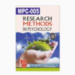 IGNOU MPC-5 Study Material, Guide Book, Help Book – Research Methods In Psychology – MAPC with Previous Years Solved Papers