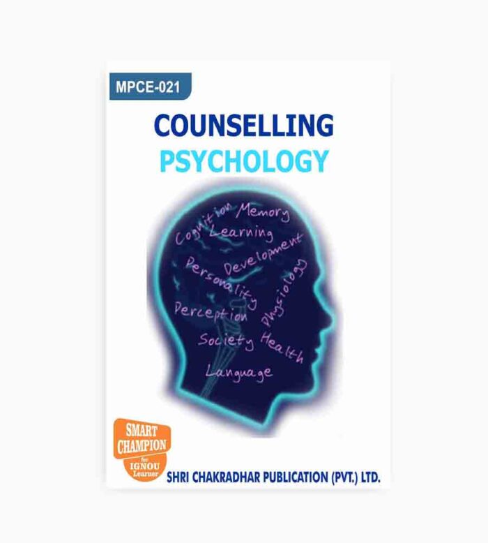 IGNOU MPCE-21 Study Material, Guide Book, Help Book – Counselling Psychology – MAPC with Previous Years Solved Papers
