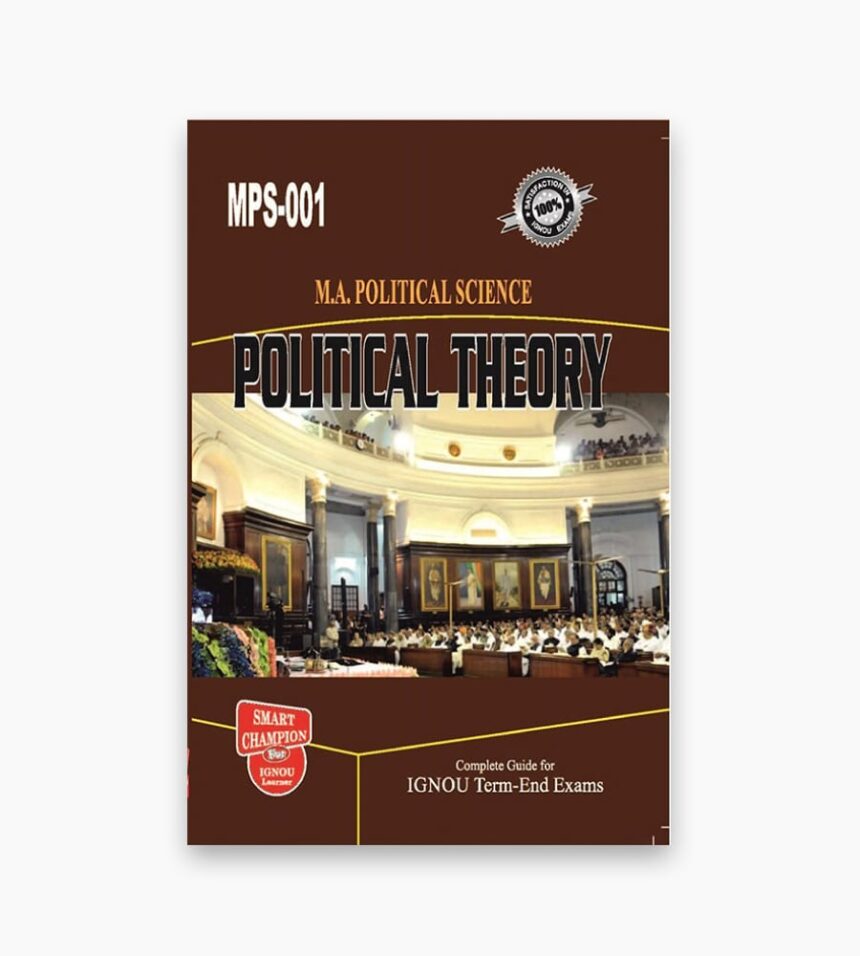 IGNOU MPS-1 Study Material & Book (MPS) - IGNOU Study Material
