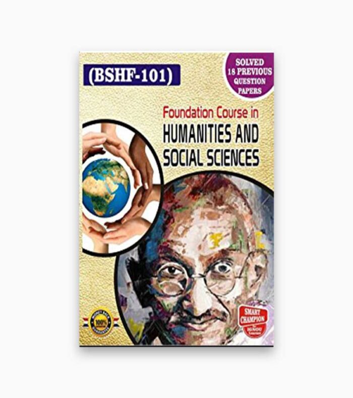 IGNOU BSHF-131 Study Material, Guide Book, Help Book – Individual and Society – BAG English with Previous Years Solved Papers