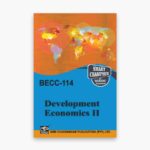 IGNOU BECC-114 Study Material, Guide Book, Help Book – Development Economics II – BAECH with Previous Years Solved Papers
