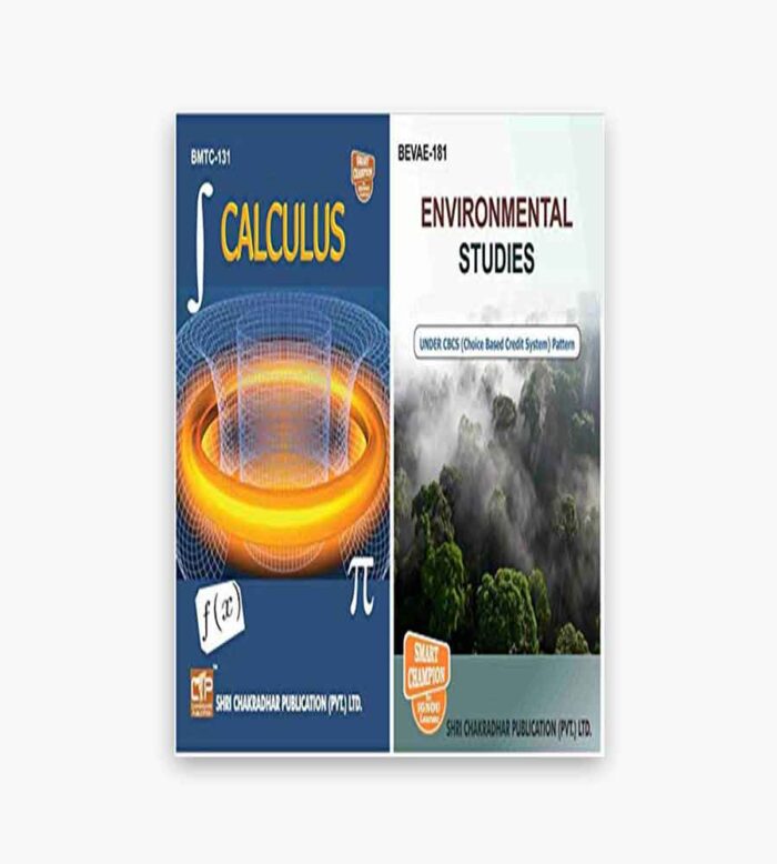 IGNOU BMTC, BEVAE Study Material, Guide Book, Help Book – Combo of BMTC 131 BEVAE 181 – BSCG with Previous Years Solved Papers