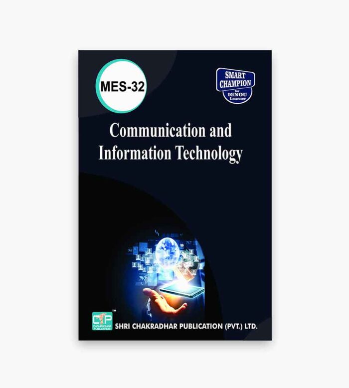 IGNOU MES-32 Study Material, Guide Book, Help Book – Communication and Information Technology – MAEDU with Previous Years Solved Papers