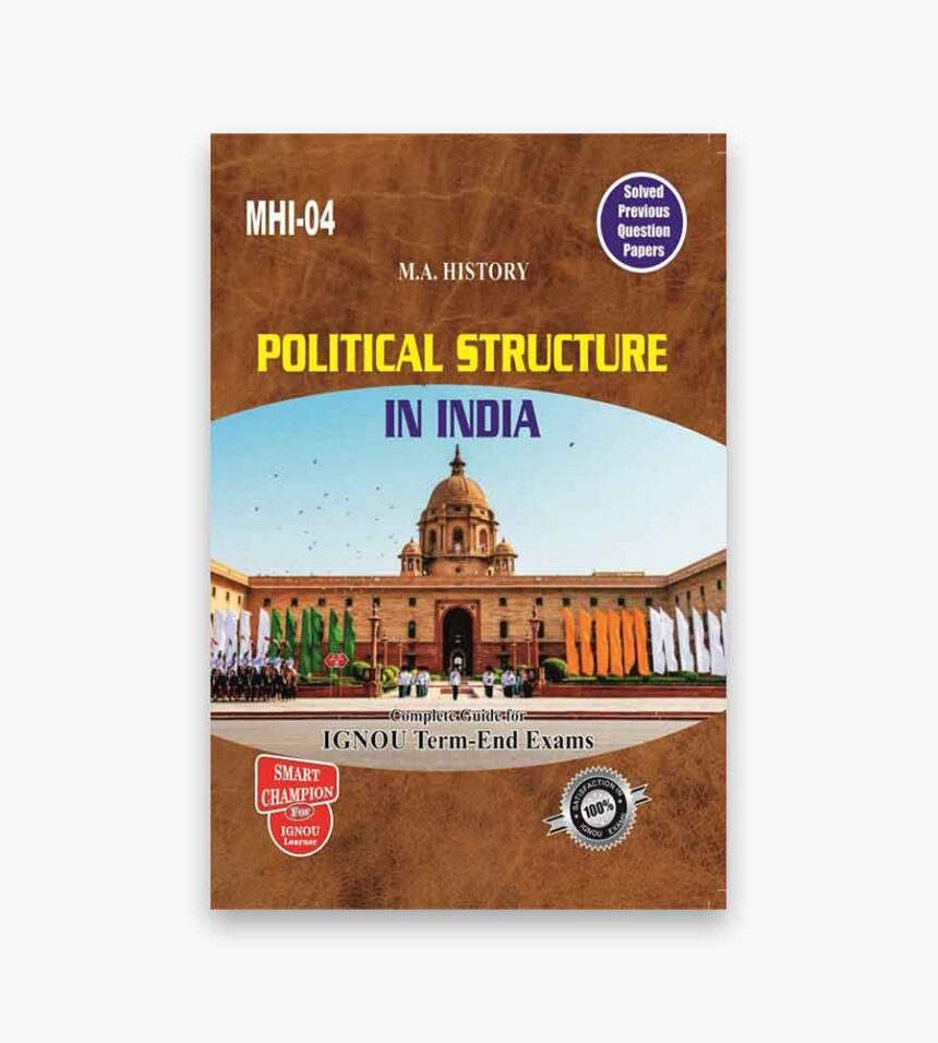 IGNOU MHI-4 Study Material & Book (MAH) - IGNOU Study Material