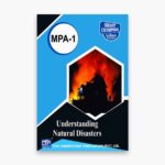 IGNOU MPA-1 Study Material, Guide Book, Help Book – Understanding Natural Disasters – PGDDM with Previous Years Solved Papers