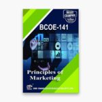IGNOU BCOE-141 Study Material, Guide Book, Help Book – Principles of Marketing – BCOMG with Previous Years Solved Papers