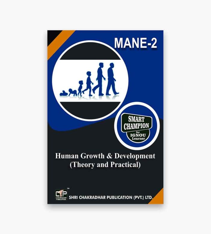 IGNOU MANE-2 Study Material, Guide Book, Help Book – Human Growth & Development – MA Anthropology with Previous Years Solved Papers