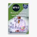 IGNOU MFN-9 Study Material, Guide Book, Help Book – Research Methods and Biostatistics – MSCDFSM with Previous Years Solved Papers