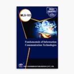 IGNOU MLII-103 Study Material, Guide Book, Help Book – Fundamentals of Information Communication Technologies – MLIS with Previous Years Solved Papers