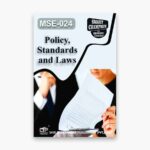 IGNOU MSE-24 Study Material, Guide Book, Help Book – Policy, Standards and Laws – PGDIS with Previous Years Solved Papers