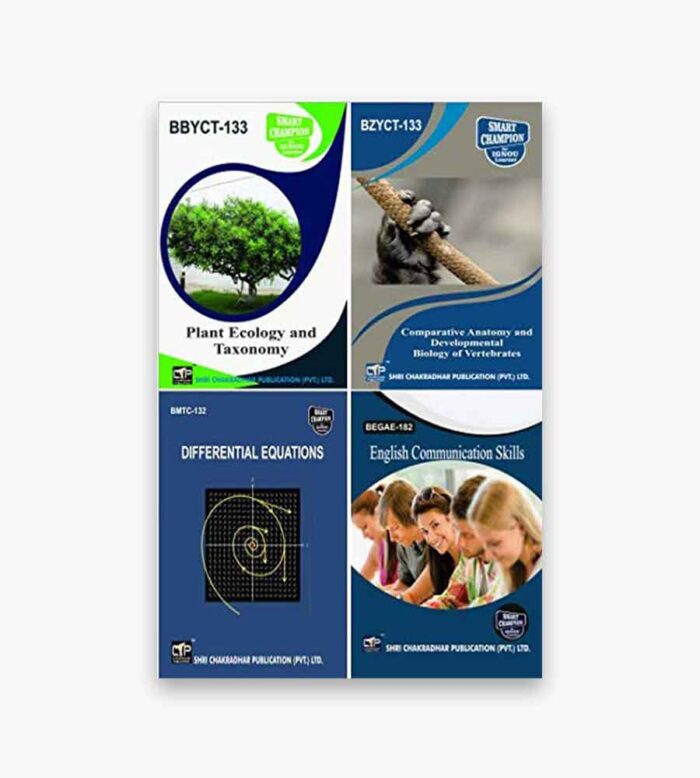 IGNOU BBYCT, BMTC, BZYCT, BEGAE Study Material, Guide Book, Help Book – Combo of BBYCT 133 BMTC 132 BZYCT 133 BEGAE 182 – BSCG with Previous Years Solved Papers