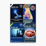 IGNOU BCOS Study Material, Guide Book, Help Book – Combo of BCOS 183 BCOS 184 BCOS 185 BCOS 186 – BCOMG with Previous Years Solved Papers bcos183 bcos184 bcos185 bcos186