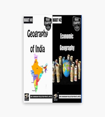 IGNOU BGGET Study Material, Guide Book, Help Book – Combo of BGGET 141 BGGET 142 – BSCG Geography with Previous Years Solved Papers bgget141 bgget142