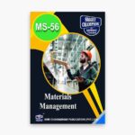 IGNOU MS-56 Study Material, Guide Book, Help Book – Materials Management – MBA/PGDOM with Previous Years Solved Papers ms56
