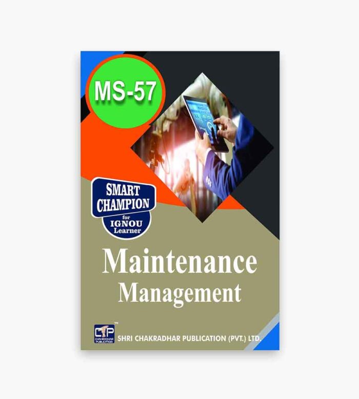 IGNOU MS-57 Study Material, Guide Book, Help Book – Materials Management – MBA/PGDOM with Previous Years Solved Papers ms57