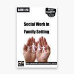 IGNOU BSW-126 Study Material, Guide Book, Help Book – Social Work in Family Setting – BSWG with Previous Years Solved Papers bsw126