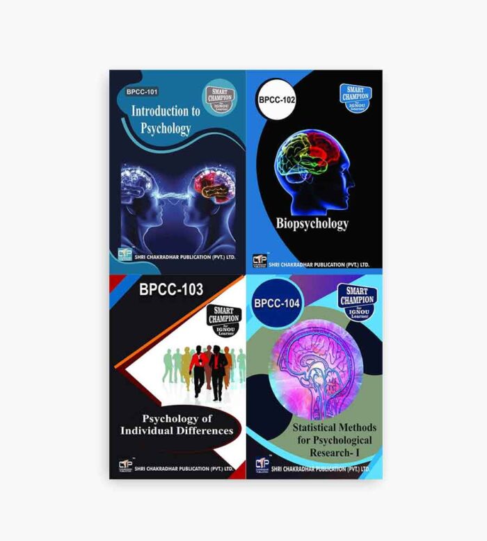 IGNOU BPCC Study Material, Guide Book, Help Book – Combo of BPCC 101 BPCC 102 BPCC 103 BPCC 104 – BAPCH with Previous Years Solved Papers bpcc101 bpcc102 bpcc103 bpcc104