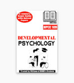 IGNOU BPCC-109 Study Material, Guide Book, Help Book – Developmental Psychology – BAPCH with Previous Years Solved Papers bpcc109