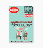 IGNOU BPCC-110 Study Material, Guide Book, Help Book – Applied Social Psychology – BAPCH with Previous Years Solved Papers bpcc110