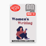 IGNOU BEGC-111 Study Material, Guide Book, Help Book – Women’s Writing – BAG ENGLISH with Previous Years Solved Papers begc111