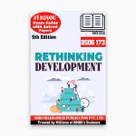 IGNOU BSOG-173 Study Material, Guide Book, Help Book – Rethinking Development – BAG SOCIOLOGY with Previous Years Solved Papers bsog173