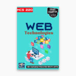 IGNOU MCS-220 Study Material, Guide Book, Help Book – Data Web Technologies – MCA with Previous Years Solved Papers mcs220