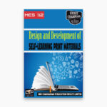 IGNOU MES-112 Study Material, Guide Book, Help Book – Design and Development of Self-Learning Print – MAEDU with Previous Years Solved Papers mes112