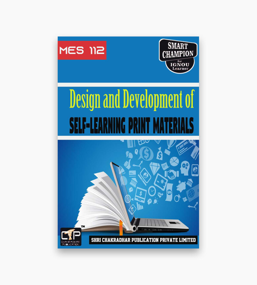 Ignou Mes Study Material Guide Book Help Book Design And Development Of Self Learning