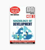 IGNOU MSO-3 Study Material, Guide Book, Help Book – Sociology of Development – MA SOCIOLOGY with Previous Years Solved Papers mso3