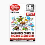 IGNOU CDM-1 Study Material, Guide Book, Help Book – Foundation Course in Disaster Management – Certificate In Disaster Management with Previous Years Solved Papers cdm1