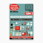 IGNOU CDM-2 Study Material, Guide Book, Help Book – Disaster Management: Methods & Techniques – Certificate In Disaster Management with Previous Years Solved Papers cdm2