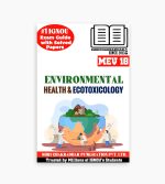 IGNOU MEV-18 Study Material, Guide Book, Help Book – Environmental Health and Ecotoxicology – MSCENV with Previous Years Solved Papers mev18