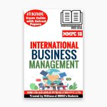 IGNOU MMPC-16 Study Material, Guide Book, Help Book – International Business Management – MGPS with Previous Years Solved Papers mmpc16