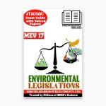 IGNOU MEV-17 Study Material, Guide Book, Help Book – Environmental Legislations – MSCENV with Previous Years Solved Papers mev17
