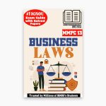 IGNOU MMPC-13 Study Material, Guide Book, Help Book – Business Law – MBA NEW SYLLABUS with Previous Years Solved Papers mmpc13