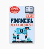 IGNOU MMPC-14 Study Material, Guide Book, Help Book – Financial Management – MBA NEW SYLLABUS with Previous Years Solved Papers mmpc14