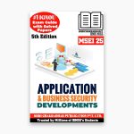 IGNOU MSEI-25 Study Material, Guide Book, Help Book – Application and Business Security Developments – MSCIS/PGDIS with Previous Years Solved Papers msei25