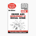 IGNOU MSW-1 Study Material & Book (MSW)