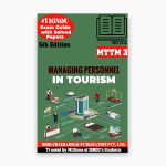 IGNOU MTTM-3 Study Material, Guide Book, Help Book – Managing Personnel in Tourism – MTTM with Previous Years Solved Papers mttm3