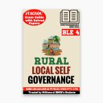 IGNOU BLE 4 Study Material & Book (DIPP)