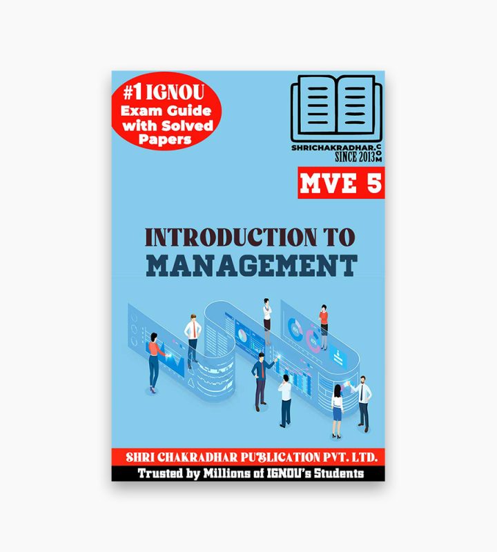 IGNOU MVE 5 Study Material & Book (PGDPSM) - IGNOU Study Material
