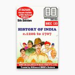IGNOU BHIC 133 Study Material & Book (BAG History)