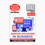 IGNOU BCOS 183 Study Material & Book (BAG)